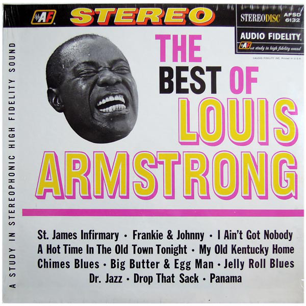 Louis Armstrong - The Best Of Louis Armstrong (LP, Album, RE)
