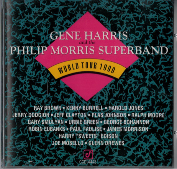 Gene Harris and The Philip Morris Superband - World Tour 1990 (CD, RP)