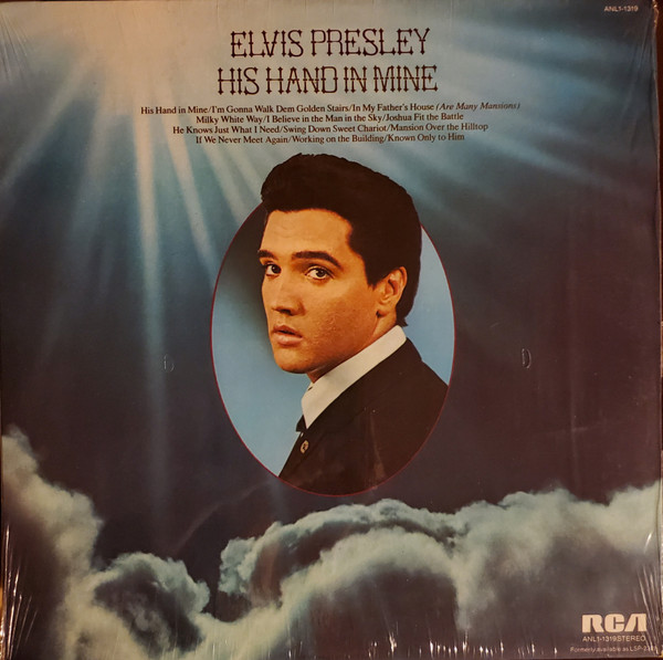 Elvis Presley - His Hand In Mine - RCA - ANL1-1319 - LP, Album, RE 814675205