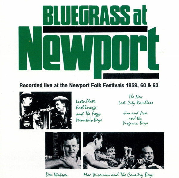 Various - Bluegrass At Newport (CD, Comp)