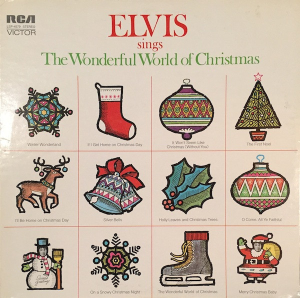 Elvis Presley - Elvis Sings The Wonderful World Of Christmas - RCA Victor - LSP-4579 - LP, Album 822569428