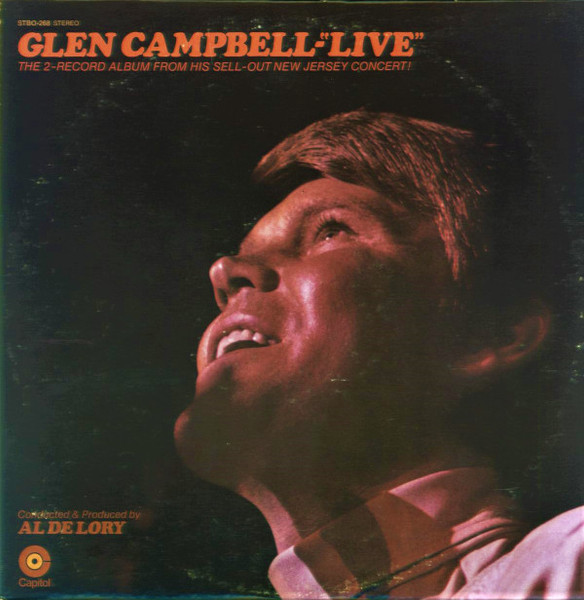 Glen Campbell - Live - Capitol Records - STBO - 268 - 2xLP, Album, Los 827186731