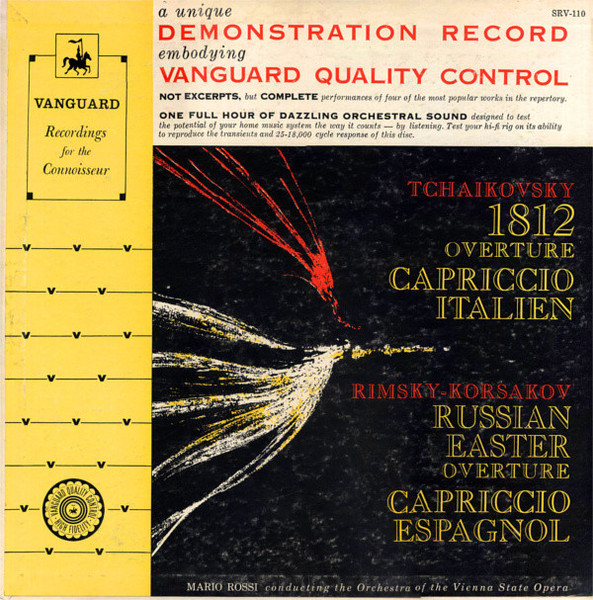 Tchaikovsky*, Rimsky-Korsakov* / Mario Rossi (2) Conducting The Orchestra Of The Vienna State Opera* - 1812 Overture, Capriccio Italien / Russian Easter Overture, Capriccio Espagnol (LP, Album, Mono) Tchaikovsky*, Rimsky-Korsakov* / Mario Rossi (2) Conducting The Orchestra Of The Vienna State Opera* - 1812 Overture, Capriccio Italien / Russian Easter Overture, Capriccio Espagnol (LP, Album, Mono)