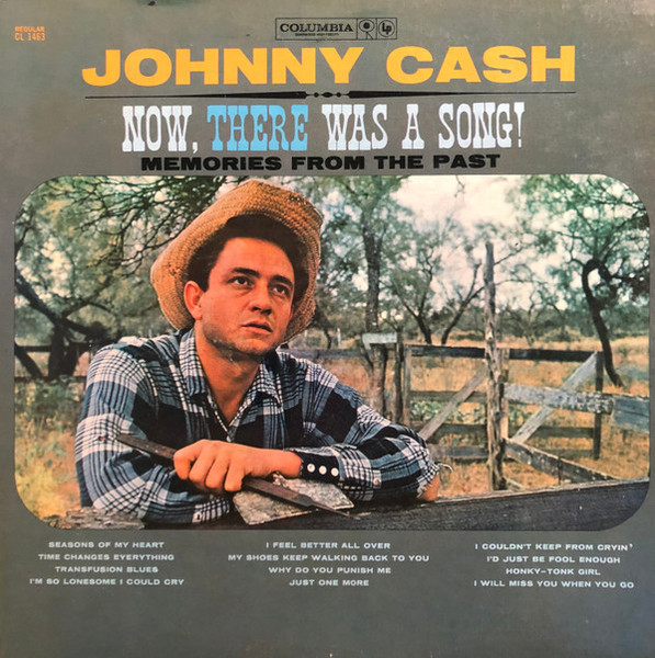 Johnny Cash - Now, There Was A Song! (LP, Album, Mono)