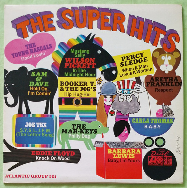 Various - The Super Hits (LP, Album, Comp, Mono)