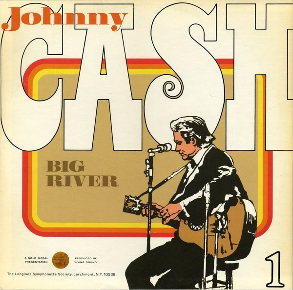 Johnny Cash And Jeannie C. Riley - Big River (LP, Comp, Club, Cap)