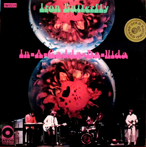 Iron Butterfly - In-A-Gadda-Da-Vida (LP, Album, RP, Mis)