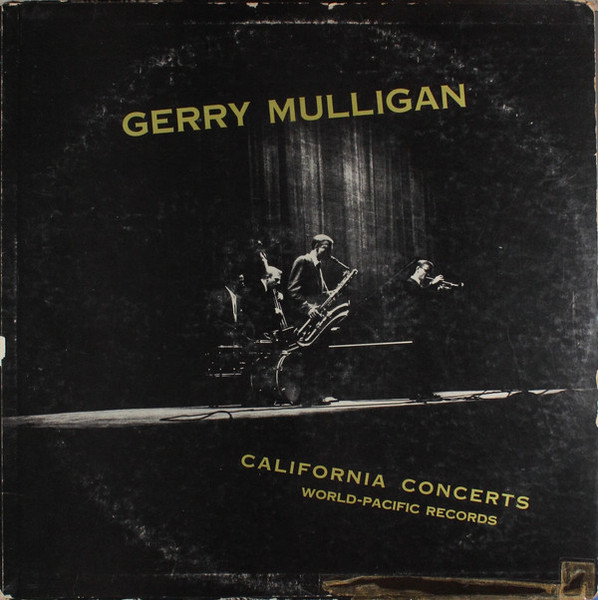 Gerry Mulligan - California Concerts (LP, Album, Mono, RE)
