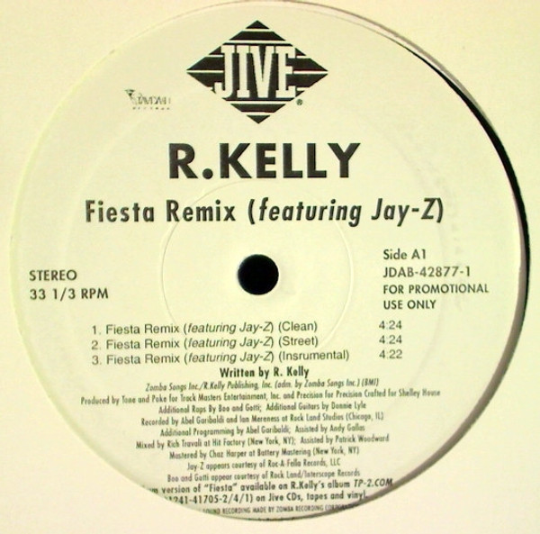 R. Kelly - Fiesta (12", Promo)