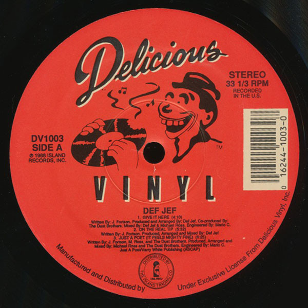 Def Jef - Give It Here (12", Bla)