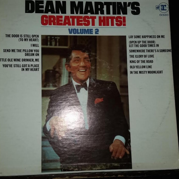 Dean Martin - Dean Martin's Greatest Hits! Volume 2 (LP, Comp, Club)