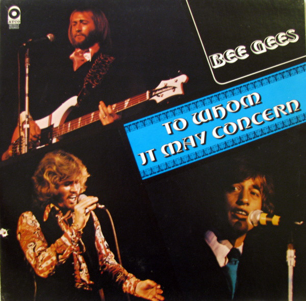 Bee Gees - To Whom It May Concern (LP, Album, Pop)