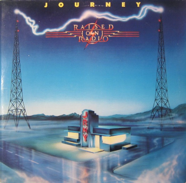 Journey - Raised On Radio - Columbia - OC 39936 - LP, Album, Car 840395647