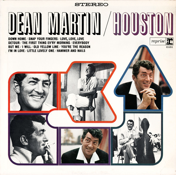 Dean Martin - Houston - Reprise Records, Reprise Records, Reprise Records - RS-6181, RS 6181, 6181 - LP, Album 842441192