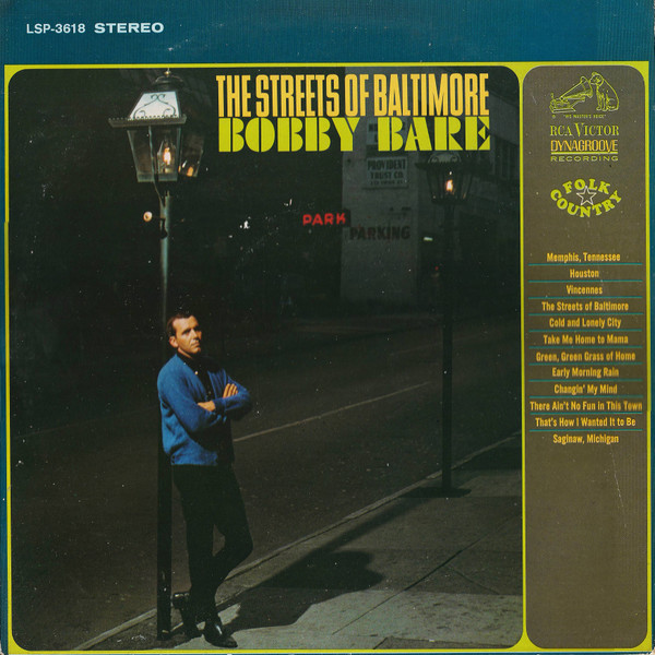 Bobby Bare - The Streets Of Baltimore (LP, Album)