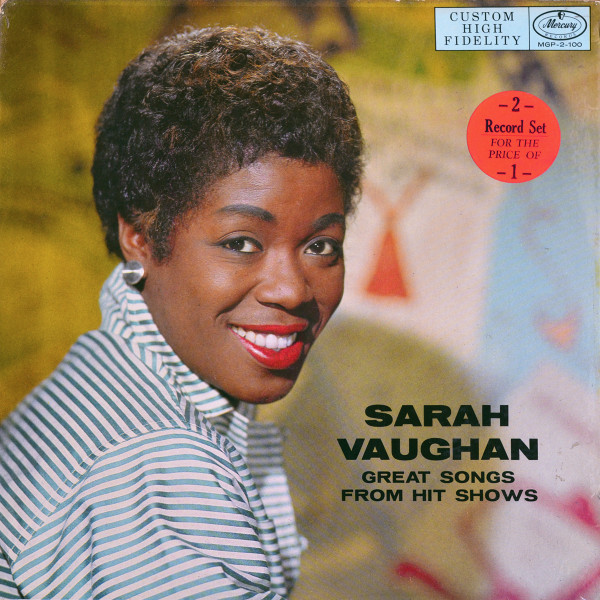 Sarah Vaughan - Great Songs From Hit Shows (2xLP, Album, Mono, Gat)