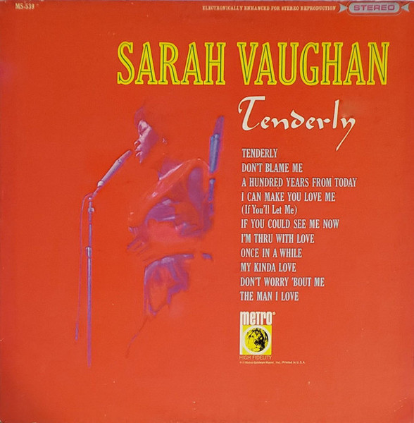 Sarah Vaughan - Tenderly (LP, Comp)