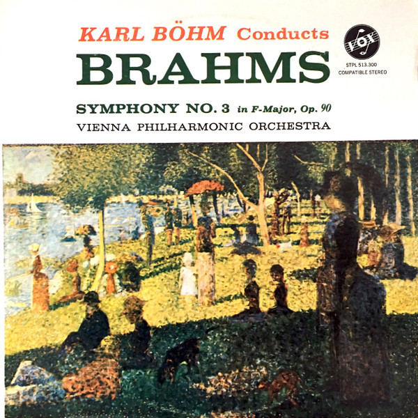 Karl Böhm Conducts Brahms*, Vienna Philharmonic Orchestra* - Symphony No. 3 In F-Major, Op. 90 (LP, Enh, RM)