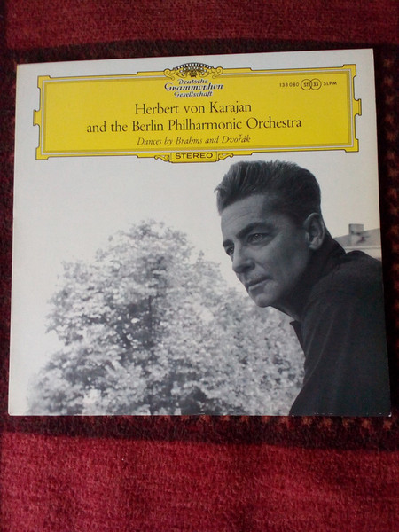 Herbert von Karajan And Berliner Philharmoniker - Brahms* / Dvořák* - Dances By Brahms And Dvorak (LP, Album)