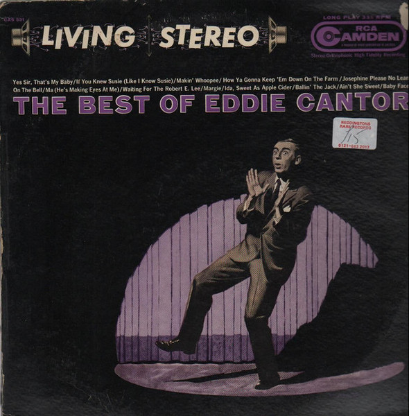 Eddie Cantor, Henri René And His Orchestra - The Best Of Eddie Cantor (LP, Comp)