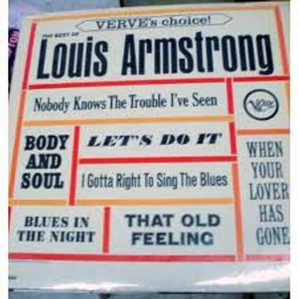 Louis Armstrong - The Best Of Louis Armstrong (LP, Comp, Club, Jac)