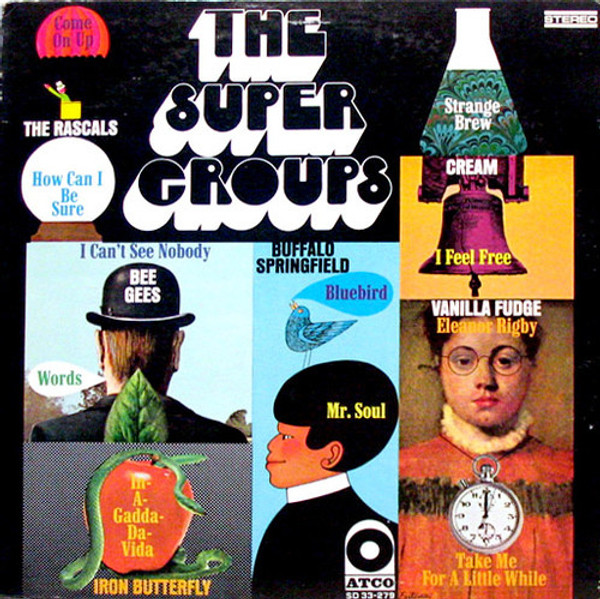 Various - The Super Groups - Atco Records - SD 33-279 - LP, Comp, CT 853113028