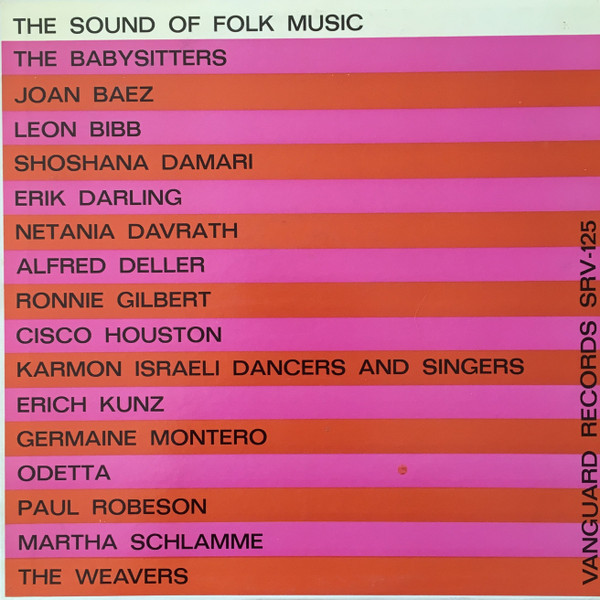 Various - The Sound Of Folk Music (LP, Comp, Mono)