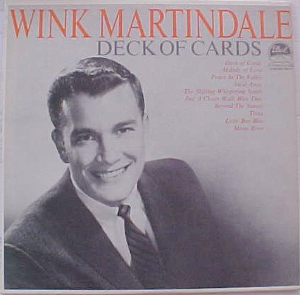 Wink Martindale - Deck Of Cards (LP, Album, Mono)
