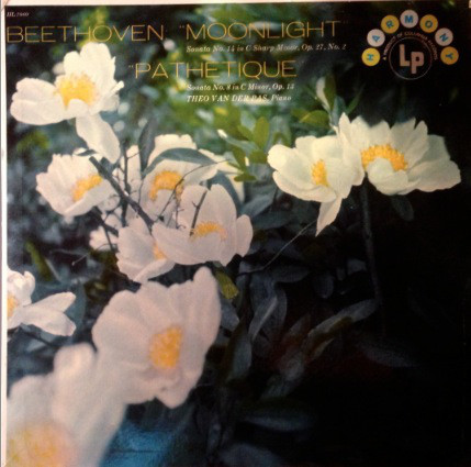 Theo Van Der Pas - Beethoven: Moonlight Sonata No. 14 In C Sharp Minor; Op. 27, No. 2 / Pathetique Sonata No. 8 In C Minor; Op. 13 (LP)