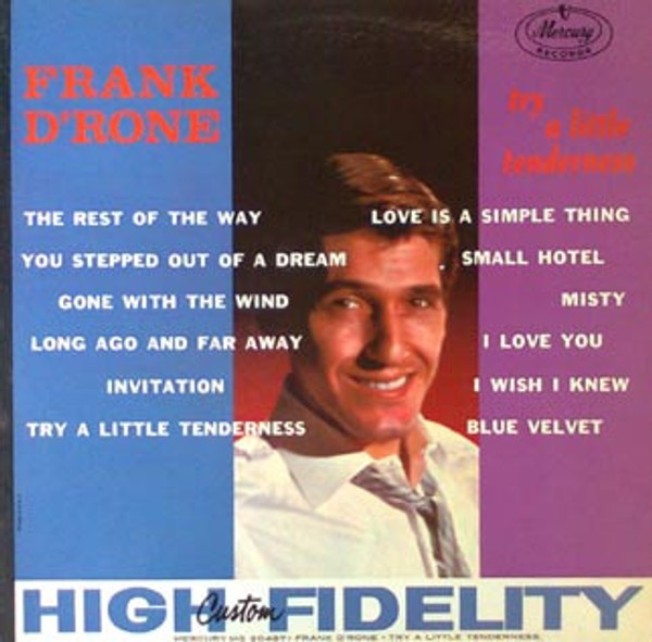 Frank D'Rone - Try A Little Tenderness (LP, Mono)