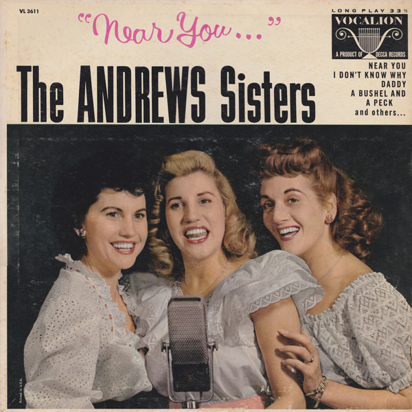 The Andrews Sisters - Near You - Vocalion (2) - VL 3611 - LP, Album 855449553