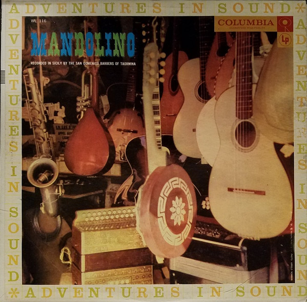 The San Domenico Barbers Of Taormina - Mandolino (LP, Album, Mono)