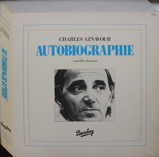 Charles Aznavour - Autobiographie (LP, Album, Gat)