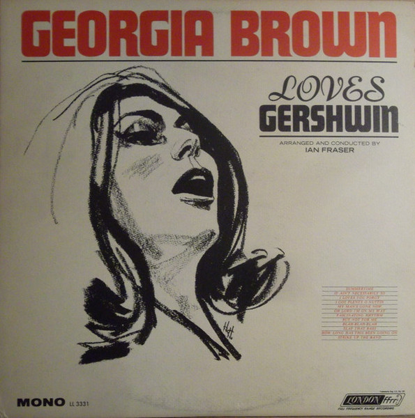 Georgia Brown - Georgia Brown Loves Gershwin (LP, Album, Mono)