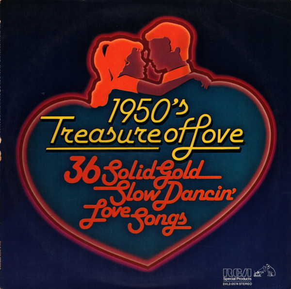 Various - 1950's Treasure Of Love (2xLP, Comp)