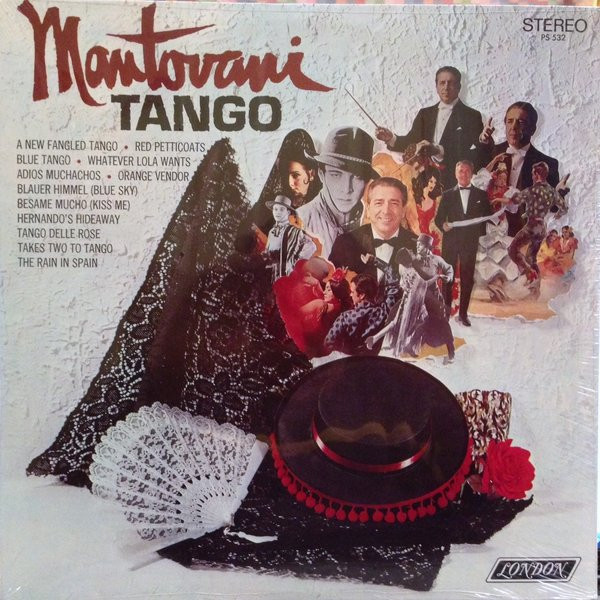 Mantovani And His Orchestra - Mantovani Tango - London Records - PS 532 - LP, Ste 858260688