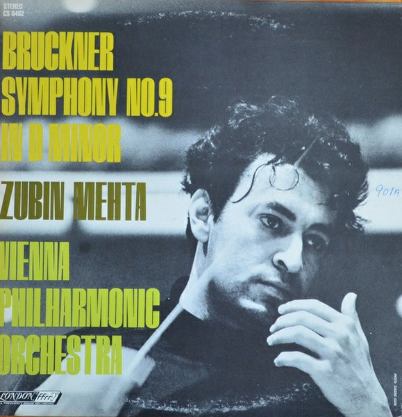 Bruckner*, Zubin Mehta, Vienna Philharmonic Orchestra* - Symphony No. 9 In D Minor (LP)