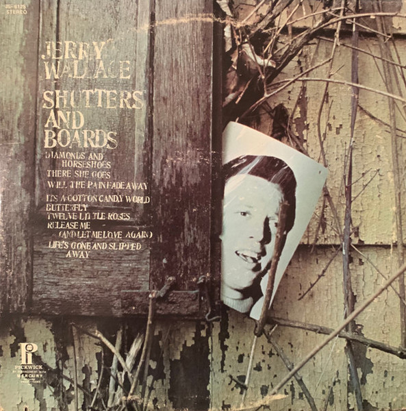 Jerry Wallace - Shutters And Boards (LP, Comp, RE)