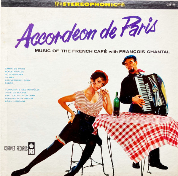 François Chantal - Accordeon De Paris (LP)