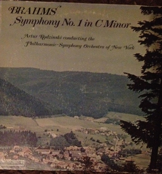 Brahms*, Artur Rodzinski, Philharmonic-Symphony Orchestra Of New York* - Symphony No. 1 In C Minor, Op. 68 (LP)