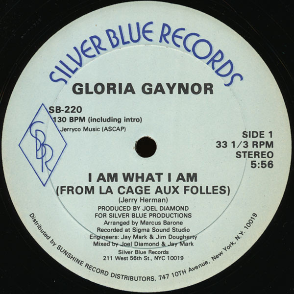 Gloria Gaynor - I Am What I Am (12", Hau)