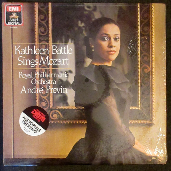 Kathleen Battle Sings Wolfgang Amadeus Mozart - The Royal Philharmonic Orchestra, Andr√© Previn - Kathleen Battle Sings Mozart - Angel Records - DS-38297 - LP 864448858