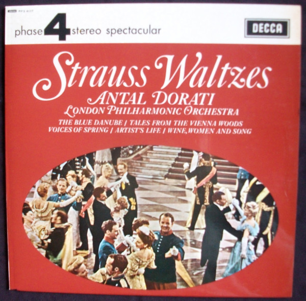 Strauss* - Antal Dorati, London Philharmonic Orchestra* - Strauss Waltzes (LP)