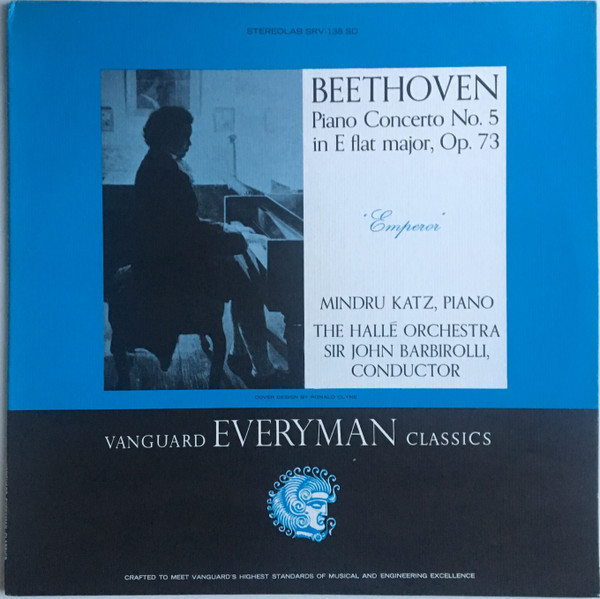 Ludwig van Beethoven - Beethoven Piano Concerto No. 5 In E Flat Major, Op. 73 "Emperor" (LP, Album)