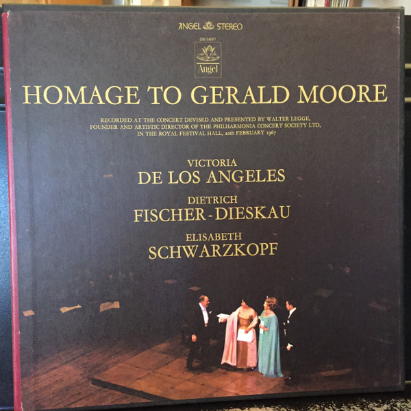 Gerald Moore, Dietrich Fischer-Dieskau, Victoria De Los Angeles, Elisabeth Schwarzkopf - Homage To Gerald Moore (2xLP + Box)