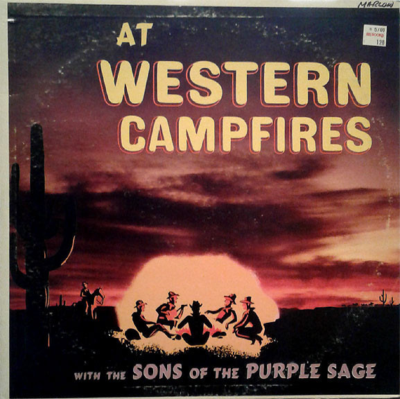 The Sons Of The Purple Sage - At Western Campfires - Somerset - P-11900 - LP, Album 865051731