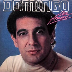 Placido Domingo - Domingo:  Con Amore (LP, Comp)