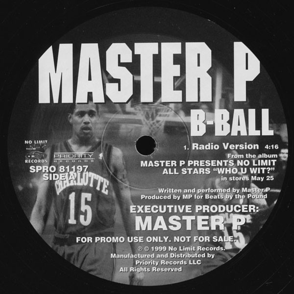 Master P - B-Ball (12", Promo)