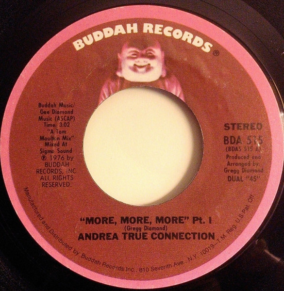 Andrea True Connection - More, More, More (7", Styrene, Pit)