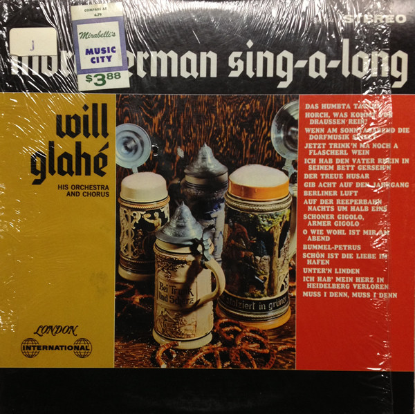 Will Glahé - More German Sing-A-Long (LP, Album)